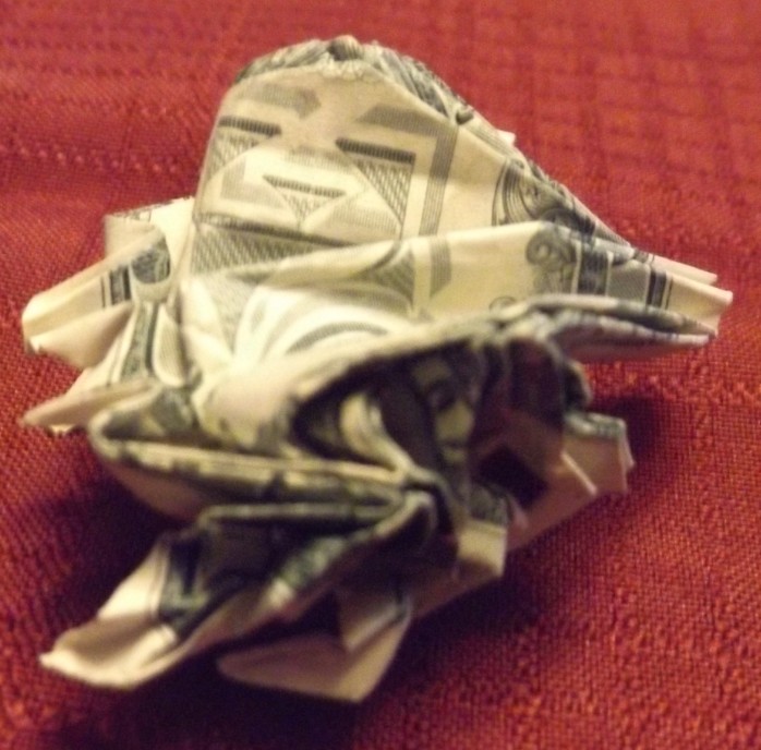 Joshua's-Origami-Folded-$1-Bills